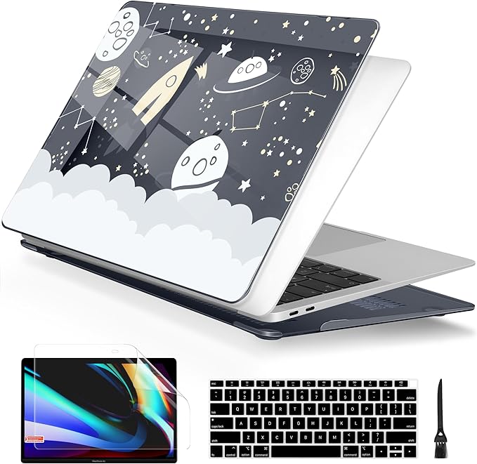 Batianda Case for M1 MacBook Air 13 Inch Model A2337 A2179 A1932 2021 2020 2019 by Batianda