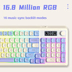 AULA S99 Pro Wireless Keyboard, Display Screen & Media Knob, Tri-Mode - Image 6