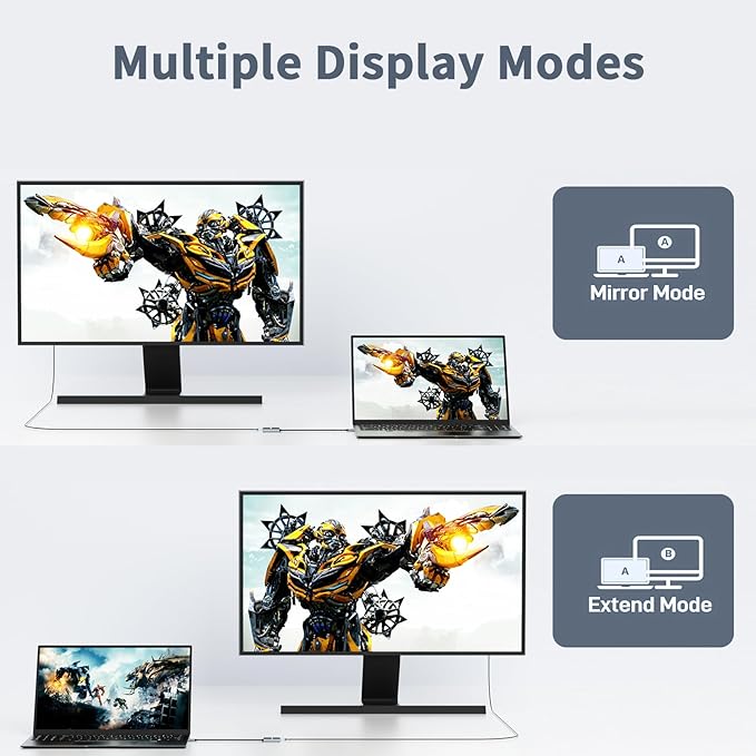USB C to HDMI Adapter, 4K@60Hz HDMI to USB-C Adapter - Image 8