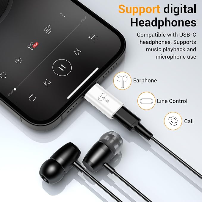 Temdan 4 Pack USB C to Lightning Adapter - Image 3