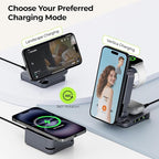 【2025 Upgraded】 Wireless Charger 3 in 1, Foldable Wireless Charging Station - Image 6