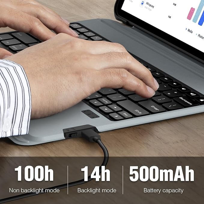 Nillkin for iPad Pro 13 Inch Magic Keyboard Case, iPad Pro 13 Keyboard Case - Image 9