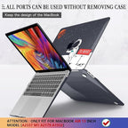 CISSOOK Compatible with MacBook Air 13 inch Case 2021 2020 2019 2018 Release - Image 5