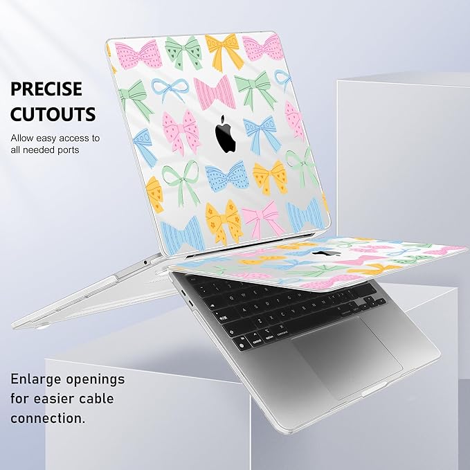 Case for MacBook Pro 13 inch with/Without Touch Bar, Hard Shell + Keyboard - Image 8