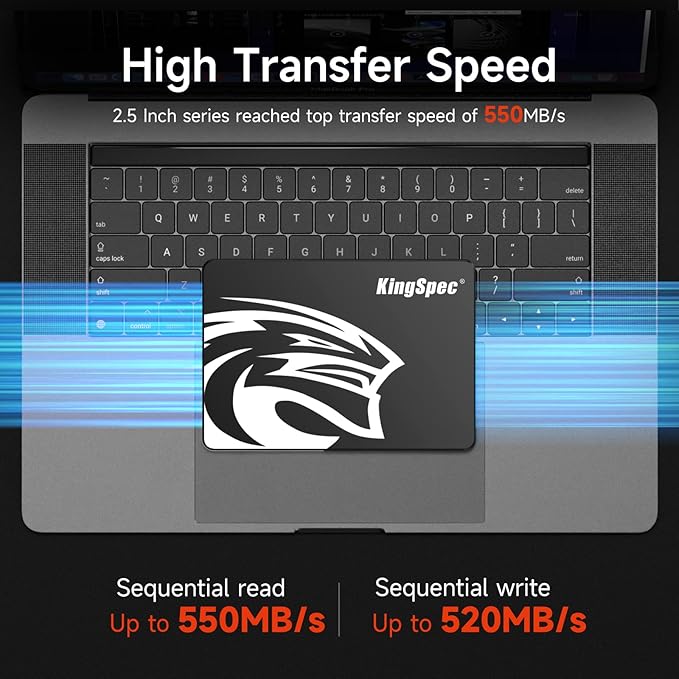 KingSpec 4TB 2.5 SSD SATA III Internal - Image 2