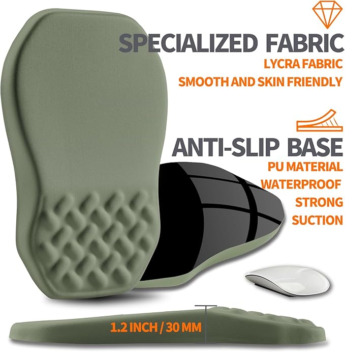 Ergonomic Slope Mouse Pad Wrist Support, Wrist Rest Mousepad - Image 6