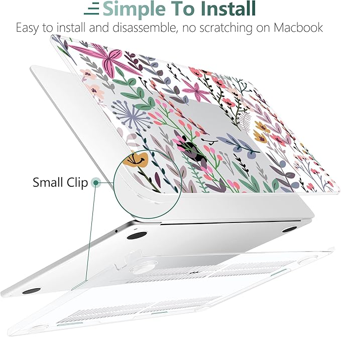 TWOLSKOO for M4 MacBook Air 13.6 inch Case 2025-2022 Release M4 A3240 M3 A3113 - Image 3