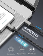 2ft USB C to C Fast Charging Cable - Image 5