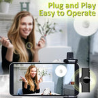 Wireless Mics, Wireless Clip on Microphones, Lapel Microphone A2d One Pair Two - Image 2