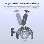 SMALLRIG Camera Mount Clamp 2-Pack, Ballhead Magic Arm - Image 5