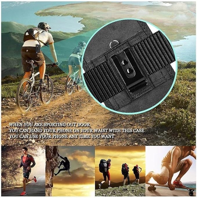 Cell Phone Holster for iPhone 17 16 15 14 13 Pro Max, 17 Air, 16 15Plus - Image 8