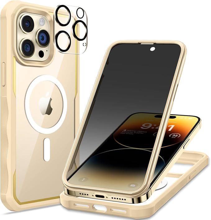 seacosmo for iPhone 14 Pro Max Case, Full Body Bumper by Seacosmo