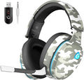 2.4GHz Wireless Gaming Headset for PS5, PS4 Fortnite & Call of Duty/FPS Gamers by Gtheos