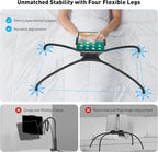 AboveTEK iPad Holder for Bed, Adjustable Tablet Bed Stand Mount, 360° - Image 4