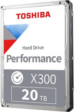 Toshiba X300 20TB Performance & Gaming 3.5-Inch Internal Hard Drive – CMR SATA by Toshiba