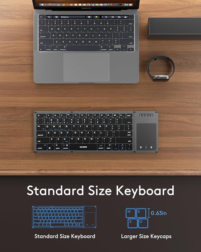 Samsers Foldable Bluetooth Keyboard - Image 5