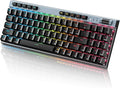 RGB Mechanical GamingKeyboard, 78 Keys Hot-Swap Mechanical Keyboard by RisoPhy