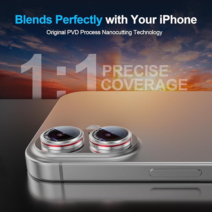 X-it 2 Pack Camera Lens Protector, Shatterproof Anti-Scratch Ultra HD - Image 4