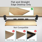 Ergonomic Keyboard Tray Under Desk Pull Out - Image 6