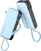 1 Pack Portable Charger with Built-in USB-C Cable & Plug, 000mAh 5V/4.5A Power by Unknown