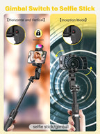 Gimbal Stabilizer for Smartphone, 2-axis stabilizer Without APP face Tracking - Image 4