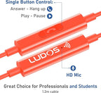 LUDOS OMNITONE Wired Earbuds in-Ear Headphones, 5 Year Warranty, Earphones - Image 3