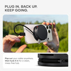 Satechi OntheGo 7-in-1 USB-C Hub, Compact Magnetic Multiport Adapter, 100W PD - Image 5