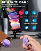 TikTok Scrolling Ring Remote Control, Camera Shutter Remote, Wireless Bluetooth - Image 2