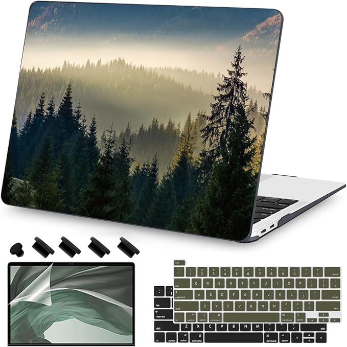 Teryeefi Compatible with MacBook Pro 13 inch Case M2 M1 2024, 2022-2016（A2251 by Teryeefi