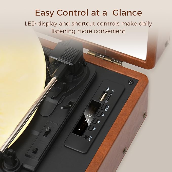 Portable Vinyl Record Player - Image 6