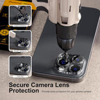 beuxece for 6 Pack iPhone 15 / iPhone 15 Plus Camera Lens Protector 9H Tempered - Image 3
