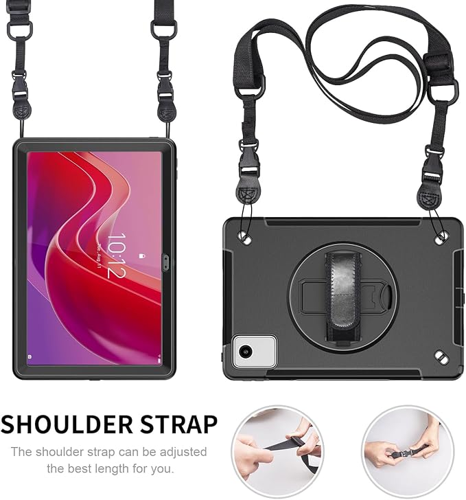 Junfire Protective Case for Lenovo Tab M11/Tab K11 LTE 11-inch 2024, Shockproof - Image 2
