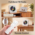 Gueray CD Player Portable Bluetooth Desktop CD Player - Image 6