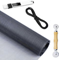 Screen Repair Kit for Windows or Doors Adjustable Fiberglass Screens by Pazaka