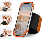 3in1 Phone Holder for Running, Arm Band/Wrist Holder/Bike Mount, Phone Armbands by HLOMOM