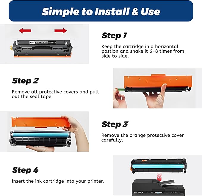 218A Toner Cartridges 4 Pack - Image 7