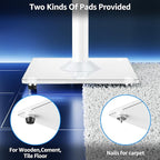 MOUNTUP Universal Speaker Stands Pair 28.3" to 37.4" Height Adjustable Floor - Image 6