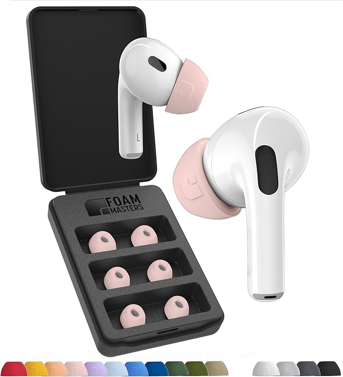 Foam Masters Ultra-Premium Memory Foam Ear Tips by AutoLinePro