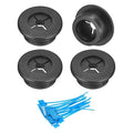 uxcell 4Pcs Cable Cord Grommet, 7/8" Rubber Desk Grommets Wire Pass Through by uxcell