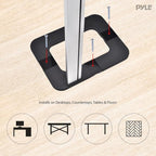 Pyle Tablet Metal Security Stand Holder, Adjustable Clamp-Style Arm, Fits iPad - Image 4