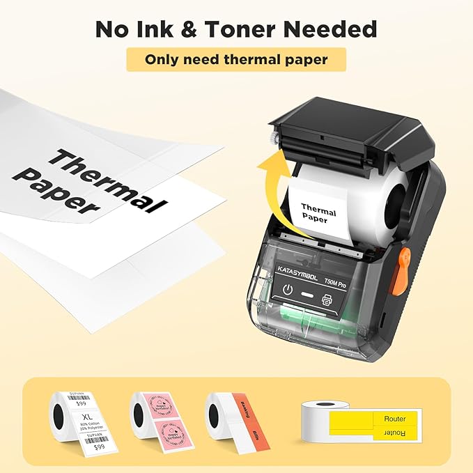 SUPVAN T50M Pro Bluetooth Label Maker Machine - Image 6