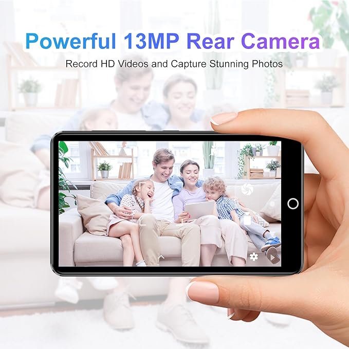 Conrain 80GB mp3 Player with Bluetooth and WiFi, 4.02" Touchscreen Android MP3 - Image 3