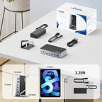 DisplayLink Docking Station Triple 4K@60Hz Monitor - Image 8