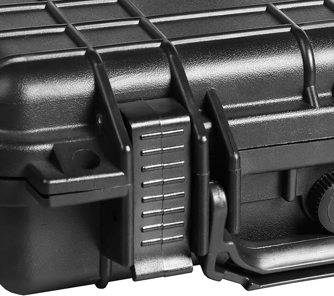 11.3x 7x 2.3 Inch Hard Case, Portable Weather Waterproof Protective Camera Case - Image 2