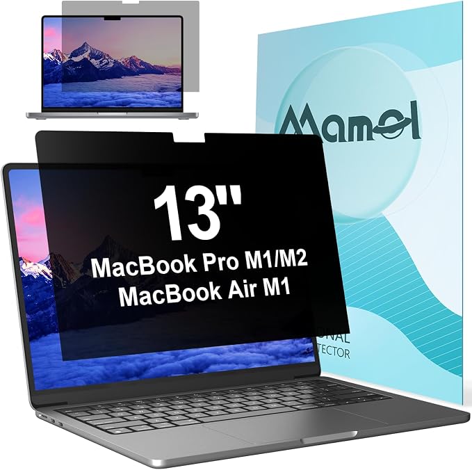 Privacy Screen for MacBook Pro 13 Inch & Air 13 inch, Matte Anti Glare Blue by Mamol