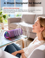 Bluetooth Speaker, 20W HD Sound, Portable Wireless, IPX5 Waterproof, - Image 8