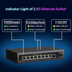 9 Port 2.5Gb Unmanaged Ethernet Switch - Image 4