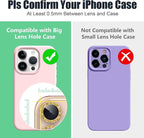 AGVEE 3+3 6 Pack for iPhone 16 Pro 6.3" / 16 Pro Max 6.9" Camera Lens Cover - Image 3