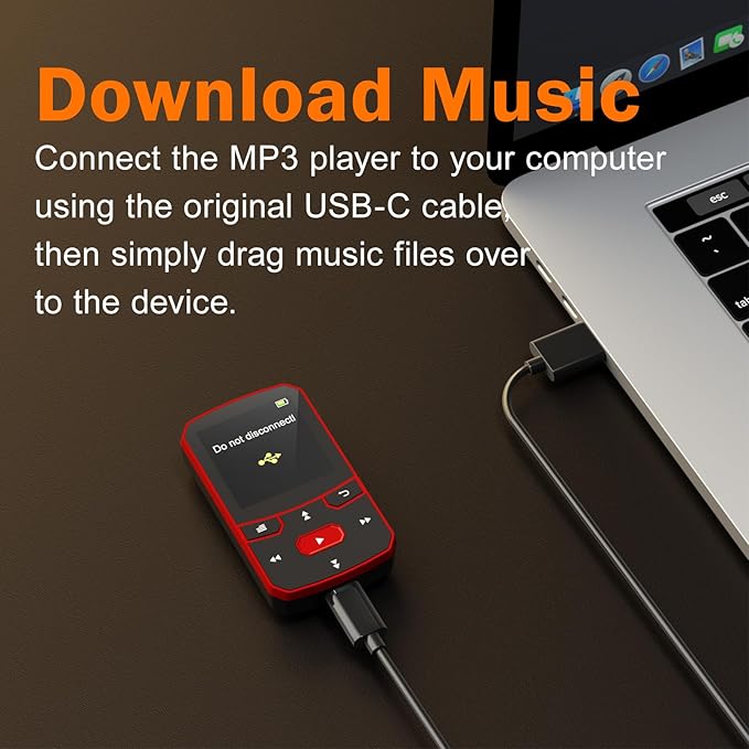 RUIZU 64GB Clip MP3 Player - Image 7