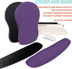 2-in-1 Ergonomic Set, Wave Rise Keyboard Wrist Rest and Massage Bulge Slope - Image 6